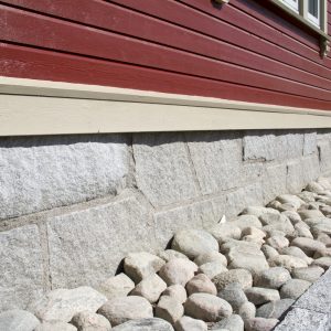 Granitt bekledningsmur mur granitt